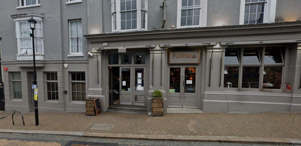 Exterior of Fumo33 woodfired kitchen and bar in Ryde